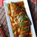 braised fish with sweet and sour sauce