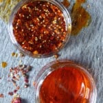 two jars of chinese chilli oil