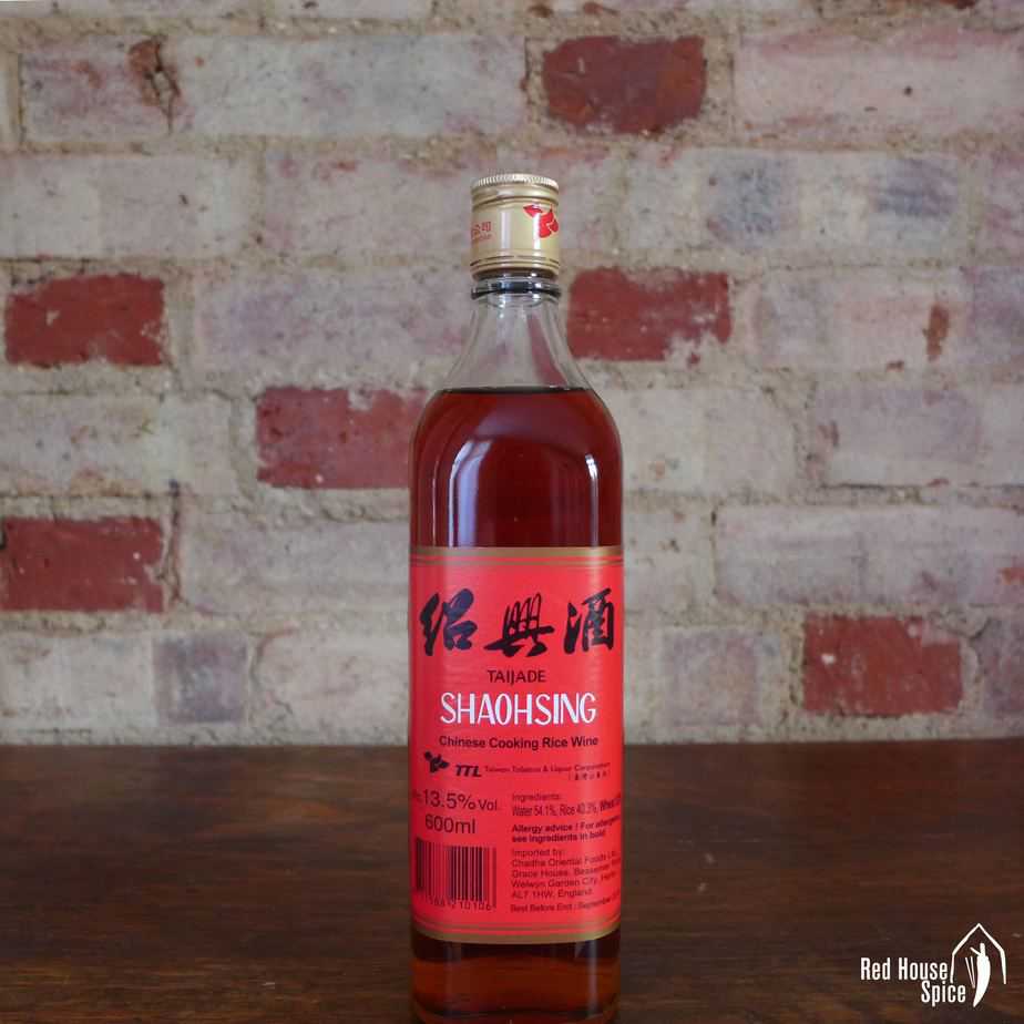 a bottle of Shaoxing rice wine