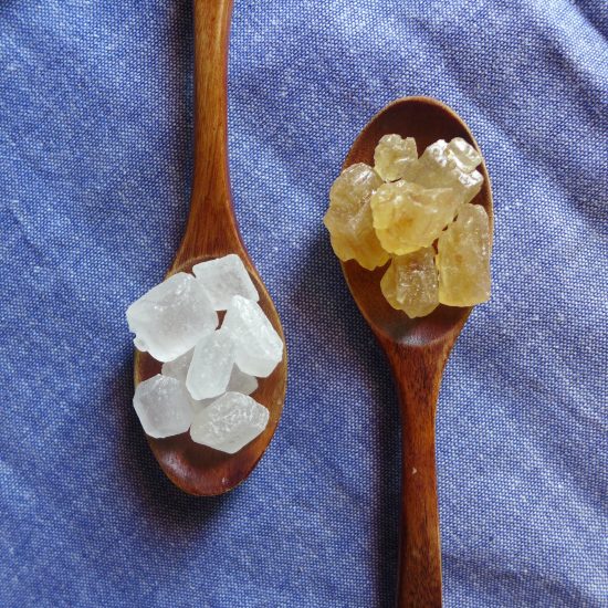two types of rock sugar