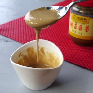 Chinese sesame paste thinned with water