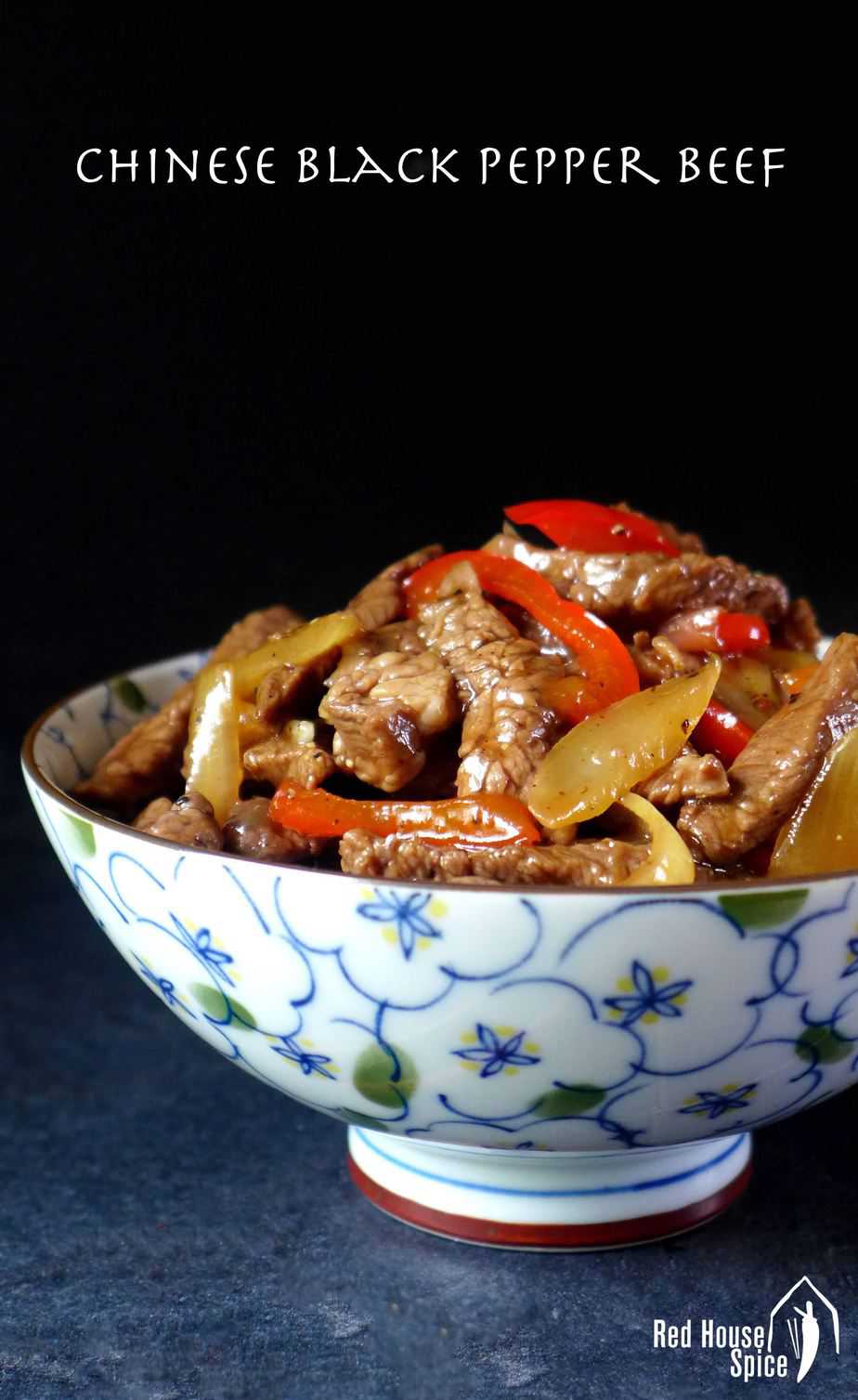 Tender and succulent beef strips with a black pepper flavoured sauce, Chinese black pepper beef stir-fry can be made at home to a restaurant standard.