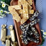 Super crunchy and nutty, Chinese peanut & sesame brittle is totally addictive! This recipe shows you how to make this delightful treat without fail.