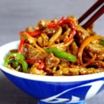 chinese orange beef stir-fry