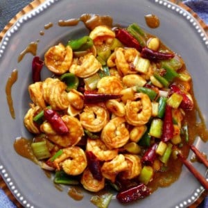 Kung Pao shrimp