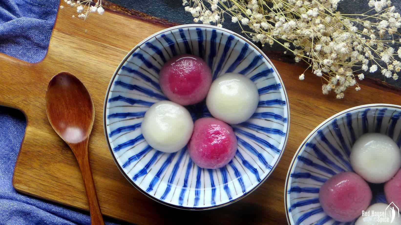 Tang Yuan, Chinese glutinous rice balls (汤圆) | Red House Spice