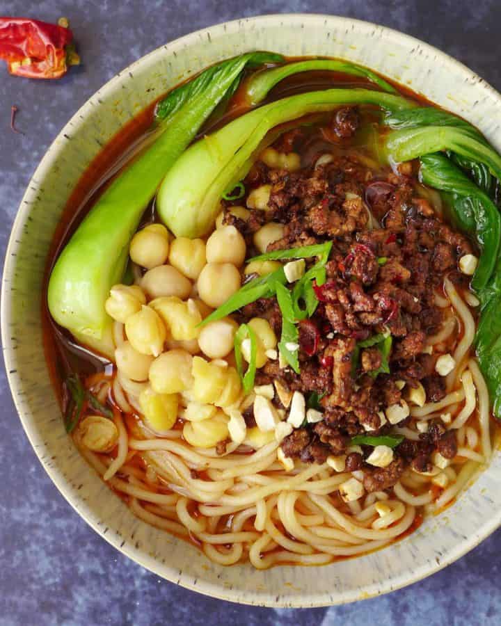a bowl of chongqing noodles