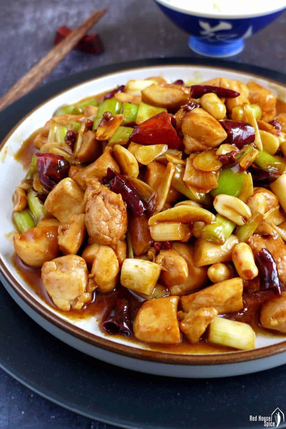Kung Pao chicken stir-fry