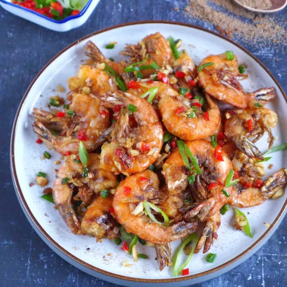 Salt & Pepper Shrimp - CJ Eats Recipes