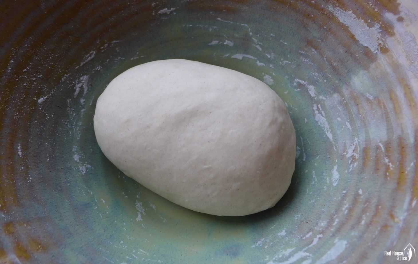 a piece of dough