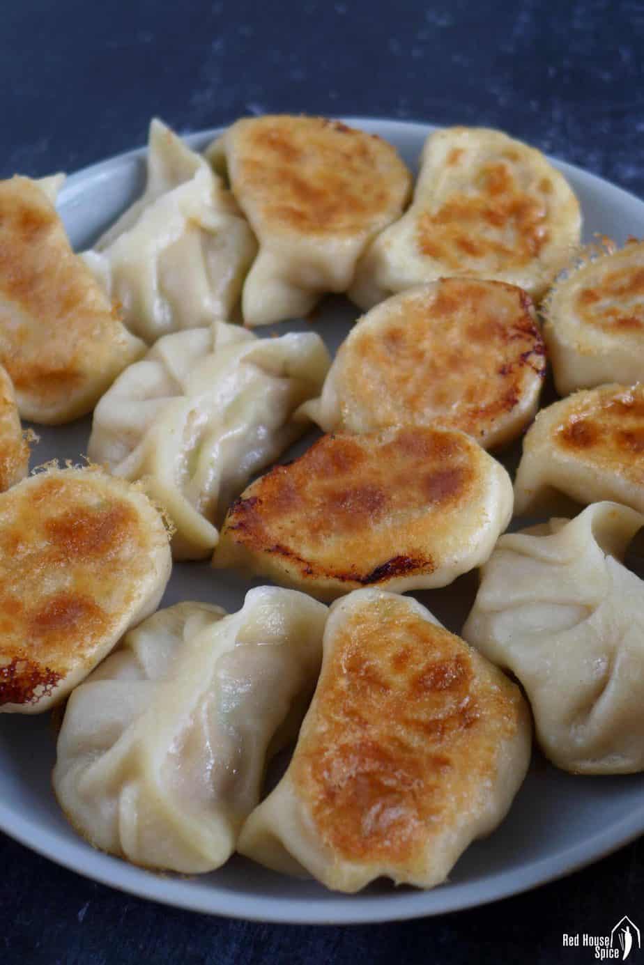 Pan-fried dumplings