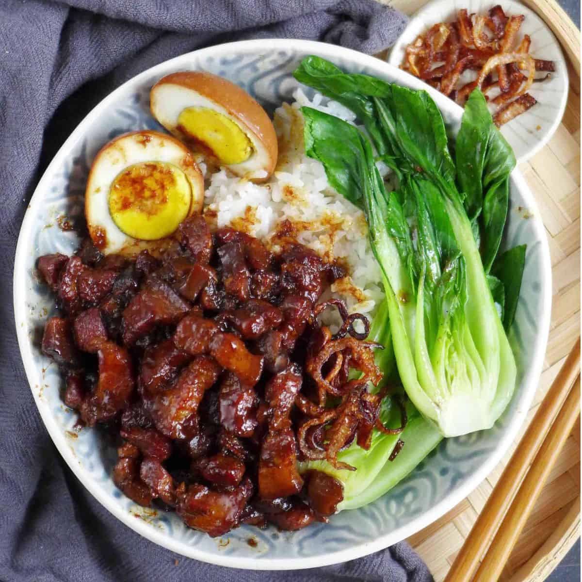 gået i stykker hente Kan ignoreres Lu Rou Fan (Taiwanese Pork Rice Bowl, 卤肉饭) - Red House Spice