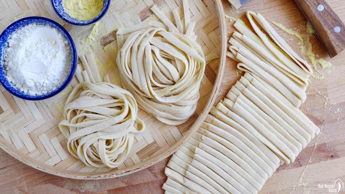 Easy Homemade Noodles (No Machine Required) - Red House Spice