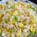 Egg fried rice in a bowl