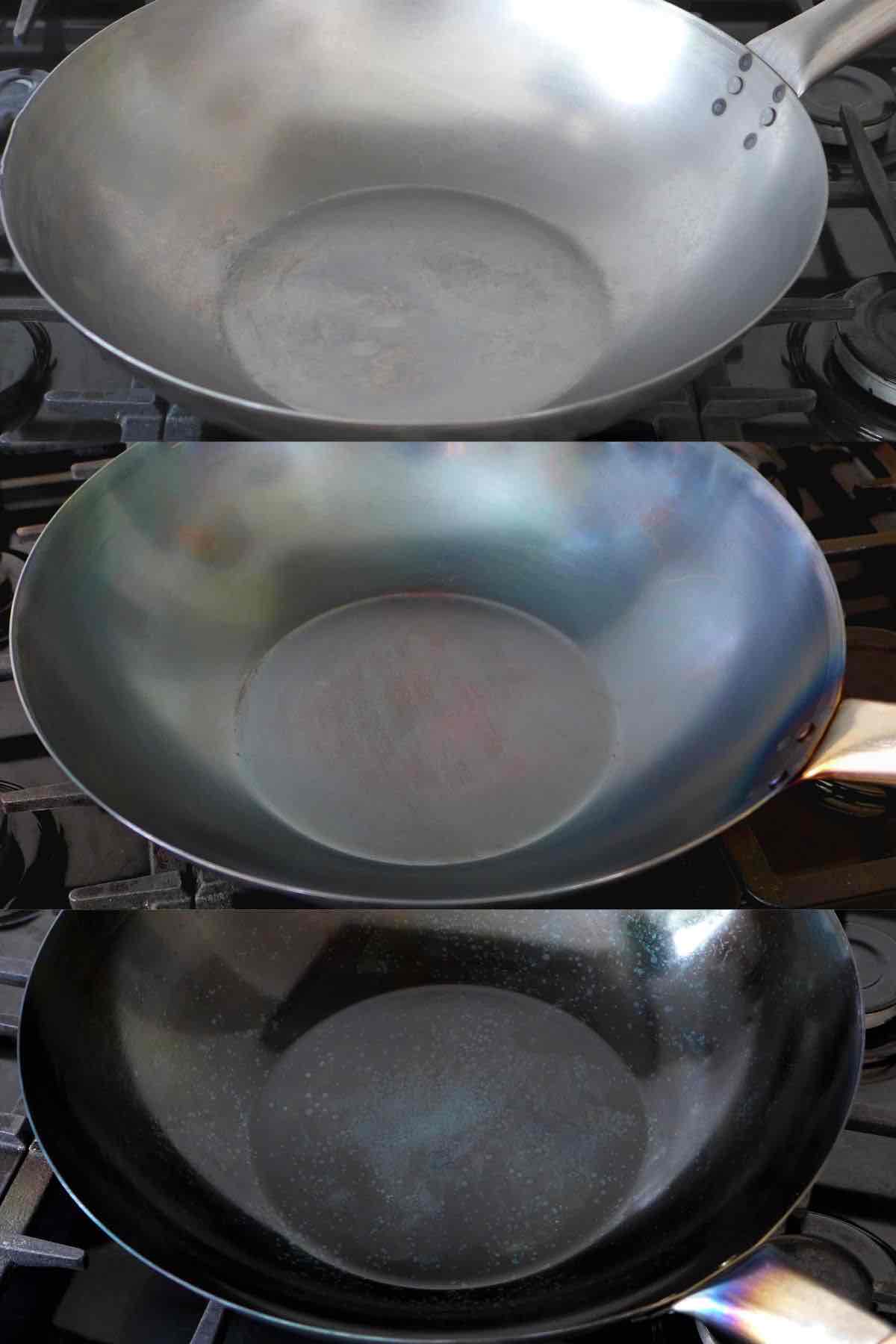 woks with different colours