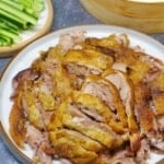 A plate of aromatic crispy duck.