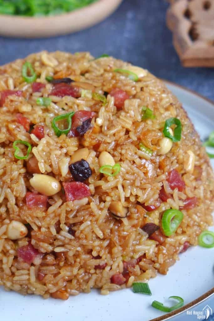 Chinese Sticky Rice (Lo Mai Fan/糯米饭) - Red House Spice