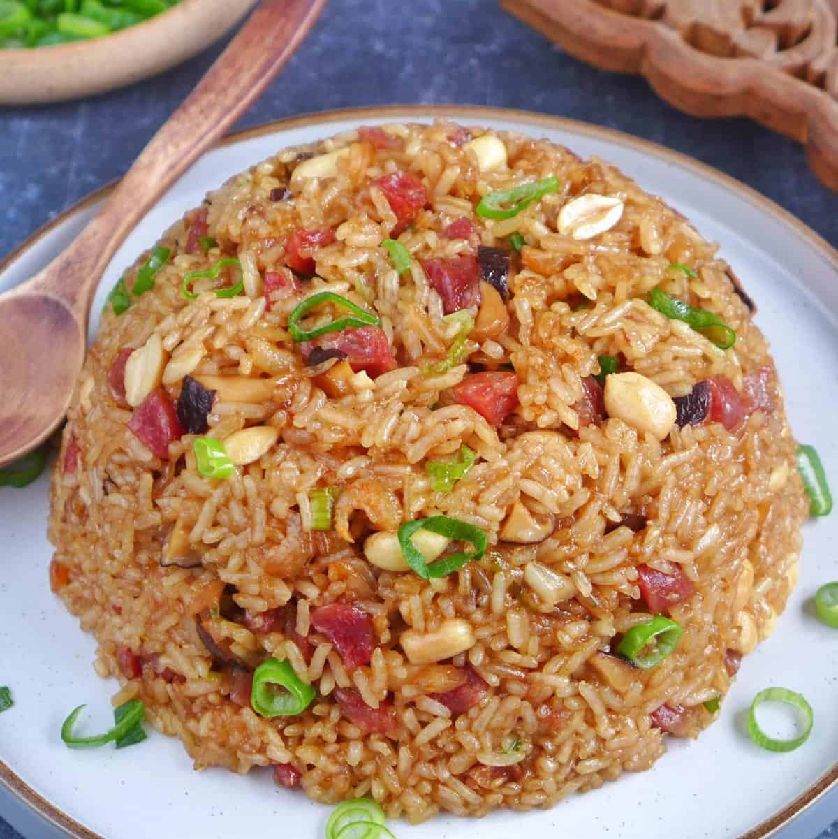 Chinese Sticky Rice (Lo Mai Fan/糯米饭) - Red House Spice