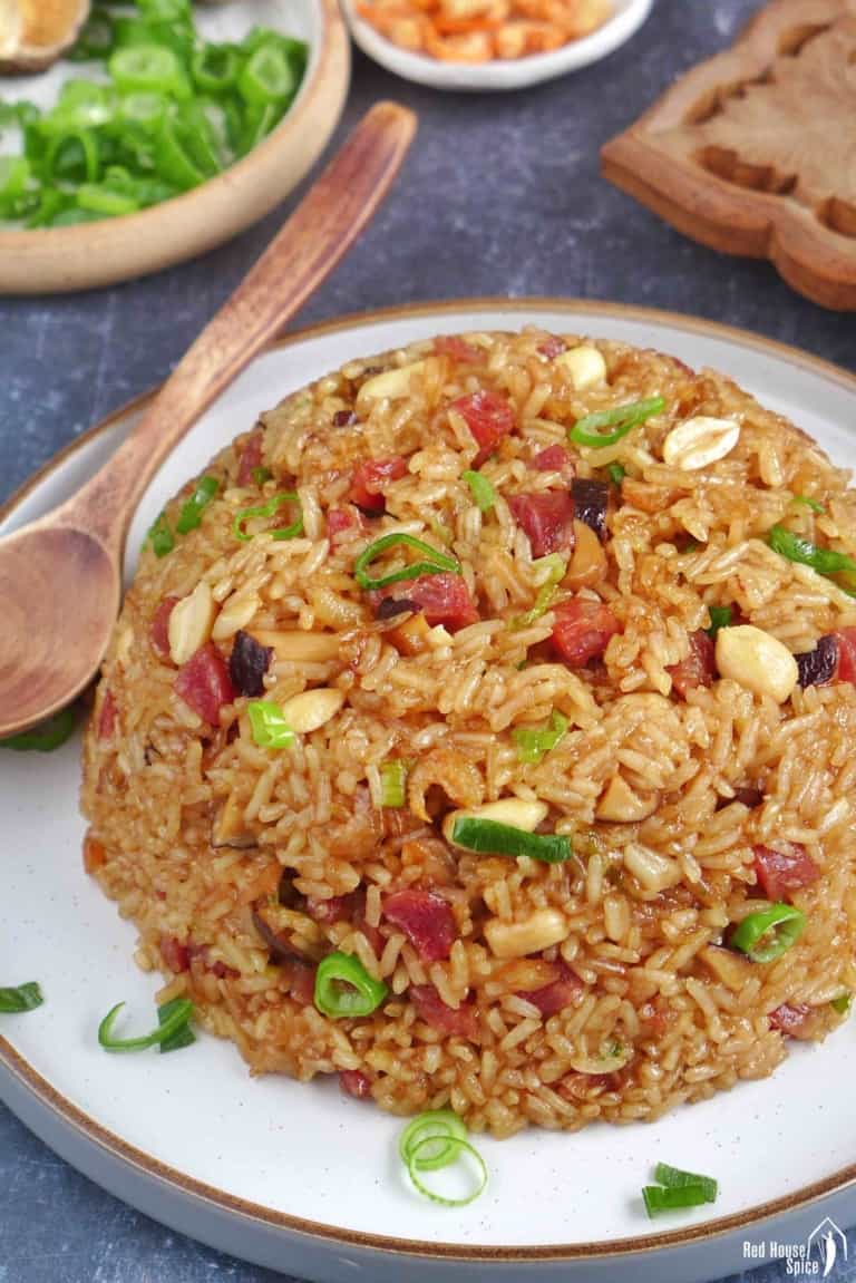 Chinese Sticky Rice (Lo Mai Fan/糯米饭) - Red House Spice