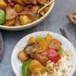yellow braised chicken.